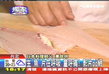 〈獨家〉生「魚」片在呼吸 童呼痛!影片放上網