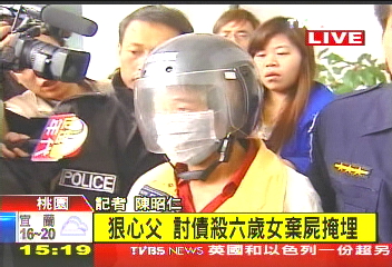 狠心父殺6歲女　挖洞灌水泥埋屍