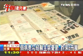 假病患勾結醫生裝憂鬱　詐保8千萬