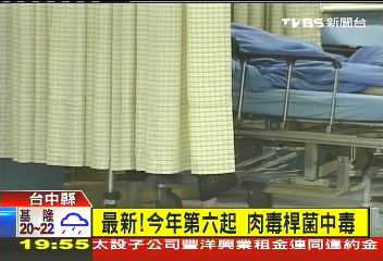 肉毒桿菌中毒！　台中患者原因待查