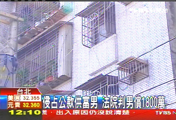 侵占公款供富男 法院判男償1800萬