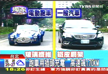 〈獨家〉「跑車用插頭充電」　高速飆170KM