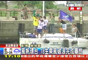 航海環島16天　大學生畢旅超難忘