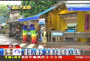「這裡人最多」　永康冰館候選人駐點！