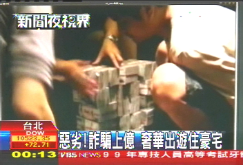 惡劣!詐騙上億 奢華出遊住豪宅
