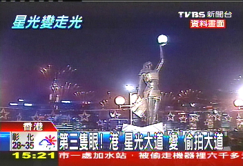 第三隻眼! 港「星光大道」變「偷拍大道」