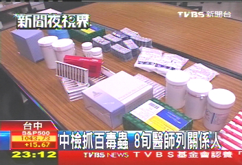 中檢抓百毒蟲　8旬醫師列關係人