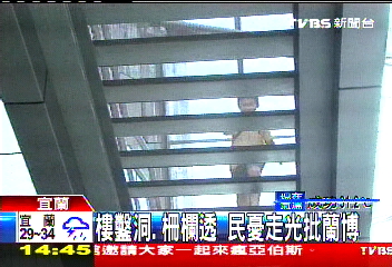 樓鑿洞、柵欄透 民憂走光批蘭博
