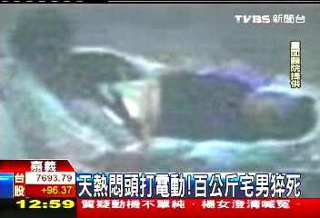 天熱悶頭打電動! 百公斤宅男猝死