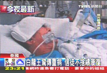 白龍王驚傳重病　信徒不捨禱康復