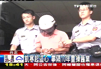 飢寒起盜心 事隔10年重操舊業