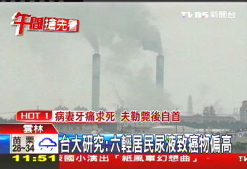 六輕週邊致癌物殘留國小窗戶 家長憂