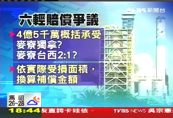 六輕爭議/六輕大火!台塑賠4億5 鄉民不接受