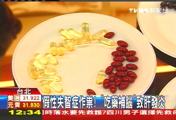 假性失智症作祟! 「吃藥補腦」致肝發炎