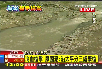 黑道胡為/〈快訊〉冷血槍擊 廖國豪:沿太平分3處棄槍