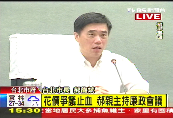 花價爭議郝金密商　調查2週給交代