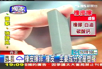 〈獨家〉「毒」橡皮擦沒犯法　知名廠商：不回應！