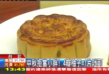 中秋拒當小胖! 4瓣柚子=1片吐司