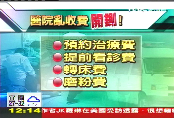 「指定開刀收3萬」 衛生署將開鍘