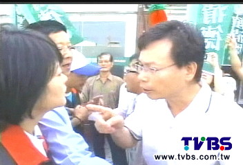 下戰帖？踢館？　藍綠參選人馬爆衝突！