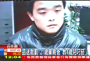 「好玩」!21歲單親爸 教4歲兒叼菸