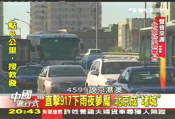 【中國進行式】北京堵車 每年「堵掉」台幣700億