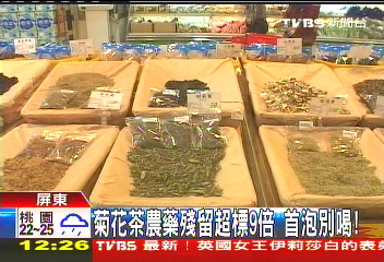 菊花茶農藥殘留超標9倍 首泡別喝!