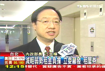 減輕弱勢租金負擔　立委籲發「租屋券」
