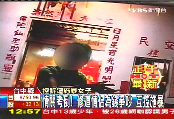 情關考倒!修道情侶為錢爭吵 互控施暴