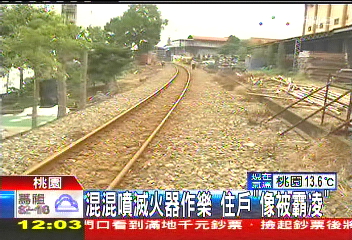 混混噴滅火器作樂 住戶「像被霸凌」