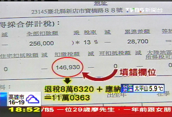 〈獨家〉國稅局幫倒忙？　補稅11萬還譏「有錢」