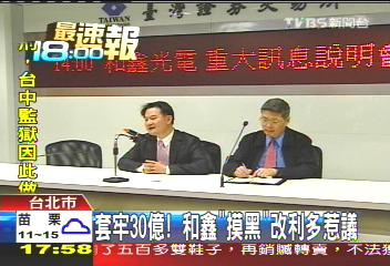 套牢30億！　和鑫「摸黑」改利多惹議