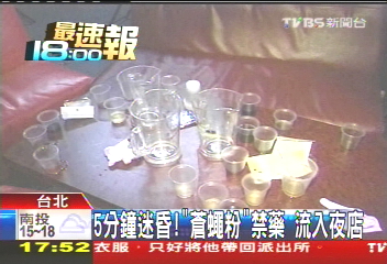 5分鐘迷昏!「蒼蠅粉」禁藥 流入夜店