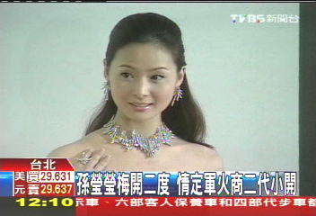 孫瑩瑩梅開二度 情定軍火商二代小開