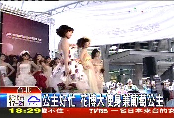 葡萄公主=花博大使? 選拔公平遭疑