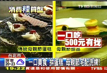 「一口美食」拚蛋糕　母親節宅配洗牌！