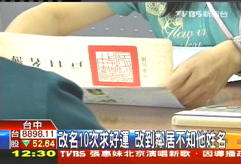 改名10次求好運　改到鄰居不知他姓名