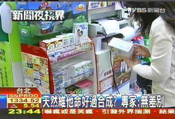 天然維他命好過合成？　專家：無差別