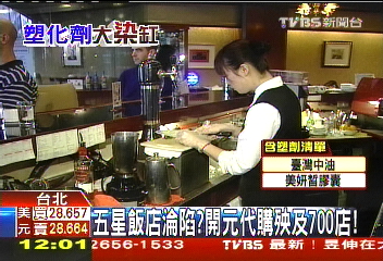 塑化劑風暴/開元一把火 燒圓山、西華、欣葉700家!