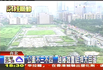 「公園不三不四」　趙藤雄重話捍大巨蛋
