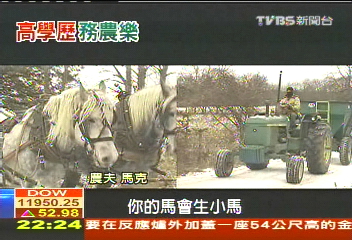 高學歷青年棄高薪 投入農場當農夫