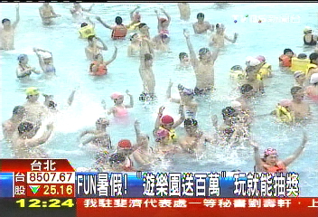 FUN暑假!「遊樂園送百萬」 玩就能抽獎