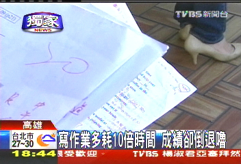 〈獨家〉寫作業多耗10倍時間　成績卻倒退嚕