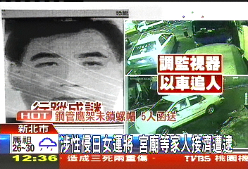涉性侵日女運將 宮廟等家人接濟遭逮