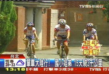 單車大陸行!國小姐弟 15天騎3千公里