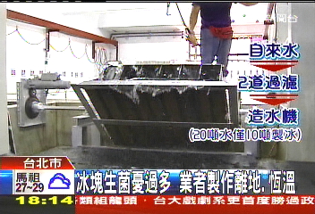 〈獨家〉冰塊生菌憂過多 業者製作離地、恆溫