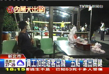 加班、電費遊客付 入園超時要收錢