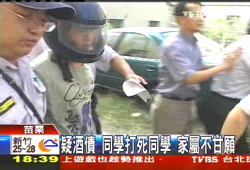 疑酒債同學打死同學　家屬不甘願