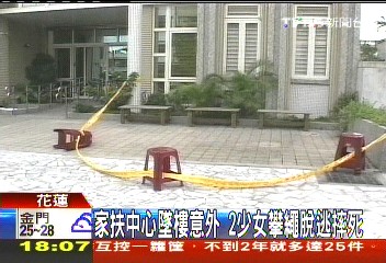 逃離家扶中心 2少女互擁墜落亡