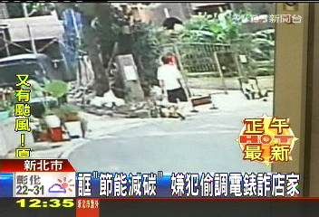 誆「節能減碳」　嫌犯偷調電錶詐店家